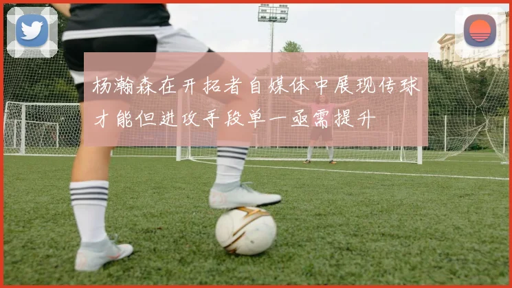 杨瀚森在开拓者自媒体中展现传球才能但进攻手段单一亟需提升